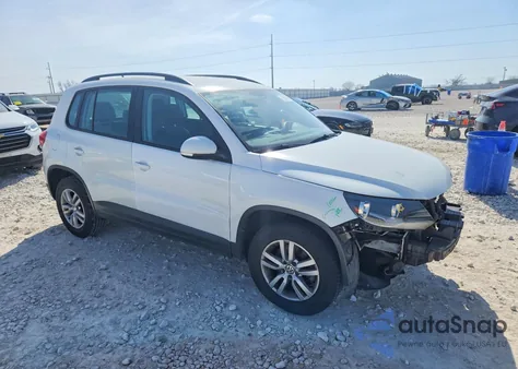 2016 Volkswagen Tiguan S z USA, uszkodzony, nr VIN WVGAV7AX5GW602826